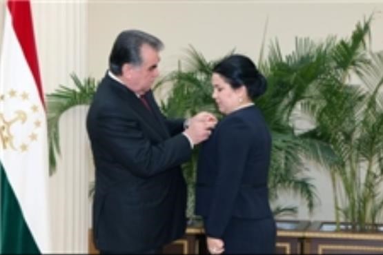 رئیس جمهور تاجیکستان دخترش را مشاور دادگستری کرد