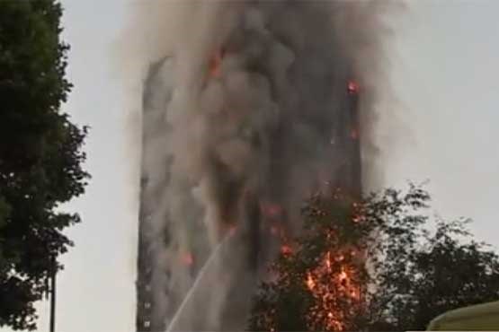 6 کشته در آتش سوزی برج گرنفل لندن / احتمال افزایش قربانیان