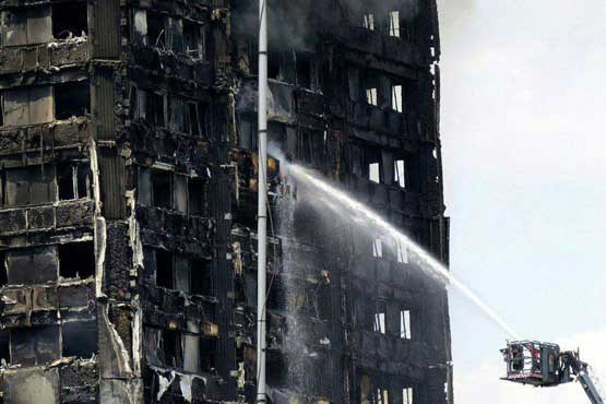 شمار قربانیان برج گرنفل لندن به ۱۷ نفر رسید