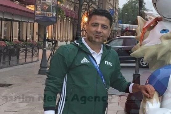 داوران ایرانی جام کنفدراسیون‌ها در کنار گرگ جام جهانی ۲۰۱۸ + تصویر