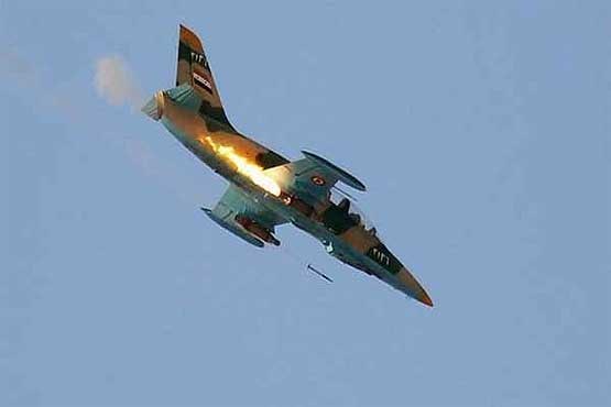 انهدام یک جنگنده سوری توسط ائتلاف آمریکایی ضد داعش
