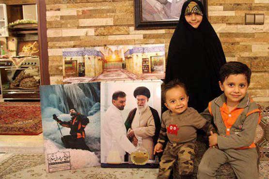 فرزند و دو نوه پدر موشکی ایران در سر سفره خدا