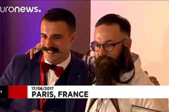 مسابقه ریشوهای فرانسوی در پاریس!