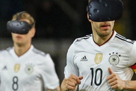 استفاده از واقعیت مجازی برای بهبود عملکرد بازیکنان تیم ملی فوتبال آلمان