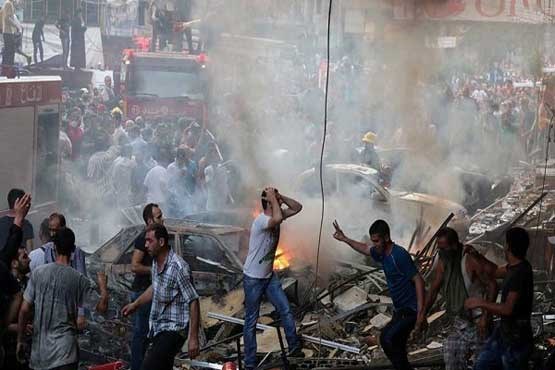وقوع ۵ انفجار انتحاری در لبنان