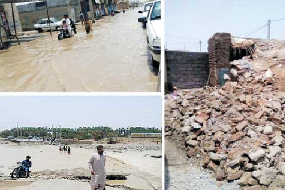 پرداخت وام‌های بلاعوض به خسارت‌دیدگان سیل در جنوب سیستان و بلوچستان