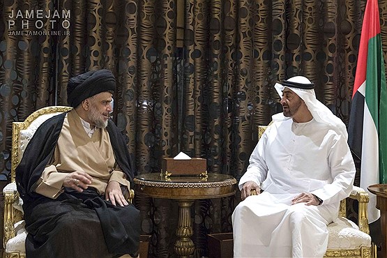دیدار مقندی صدر با معاون فرمانده ارشد نیروهای مسلح امارات متحده عربی