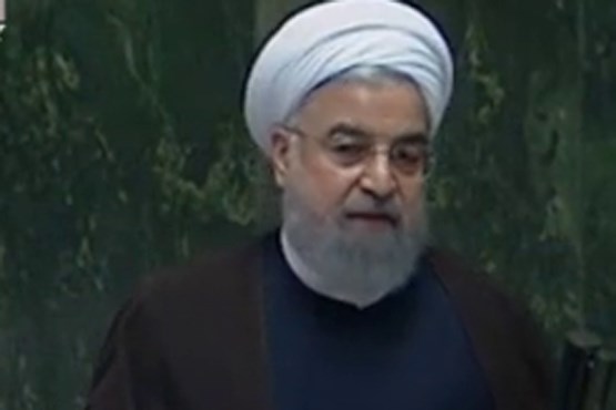 روحانی: ظریف صبر ایوب داشت/ ما چماق را از روی سرمان برداشتیم