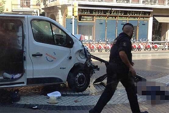 داعش مسئولیت حمله تروریستی اسپانیا را بر عهده گرفت