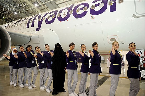 فعالیت زنان عربستان در فرودگاه جده