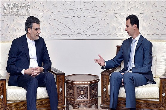 دیدار معاون وزیرامورخارجه با رئیس جمهور سوریه