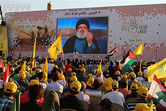جشن پیروزی حزب الله لبنان بر گروه تروریستی داعش