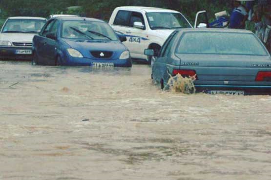 سیلاب ۳۹ محور روستایی را در گیلان مسدود کرد