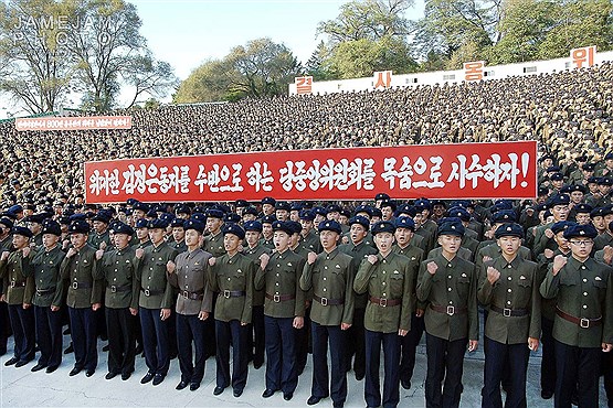 تظاهرات ضد آمریکایی در کره شمالی