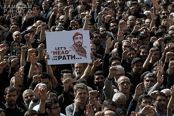 گزارش واشنگتن‌پست از تشییع شهید حججی/ او اسطوره شد