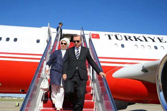 رئیس‌جمهوری ترکیه در راه تهران
