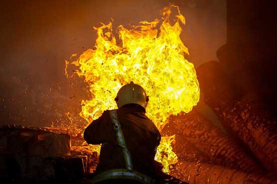 آتش سوزی حسینیه ای در شهرری