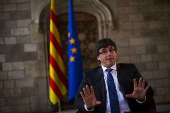 رهبر کاتالونیا: از بازداشت نمی ترسم