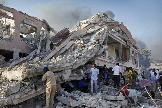 ۱۸۹ کشته در انفجار سومالی