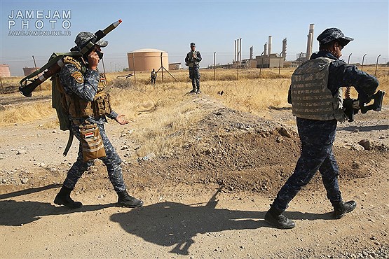 درگیری ارتش عراق با نیروهای بارزانی در کرکوک