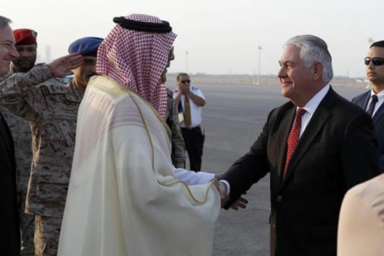 تلاش تیلرسون برای اتحاد عربستان و عراق در برابر ایران