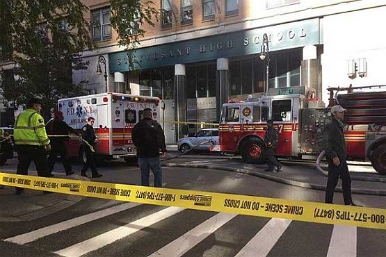 حمله و تیراندازی به عابران در نیویورک با کامیون