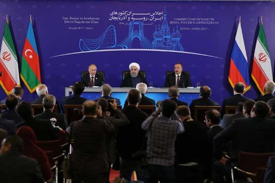 ایران ، روسیه و آذربایجان بیانیه مشترک امضا کردند