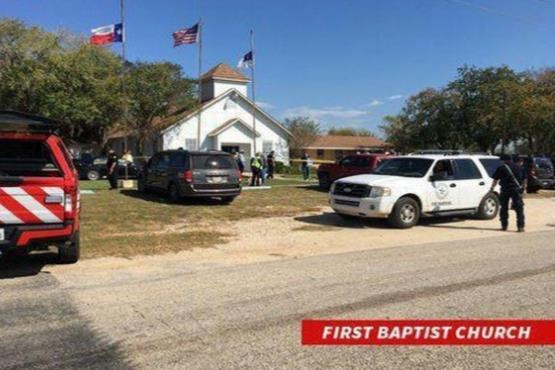 تیراندازی به یک کلیسا در ایالت تگزاس