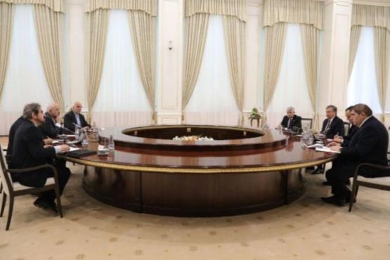 دیدار ظریف با رئیس جمهور ازبکستان