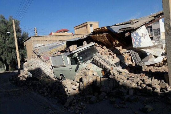تلفات زلزله استان کرمانشاه به ۴۱۳ تن رسید