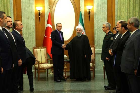 دیدار روحانی و اردوغان در سوچی