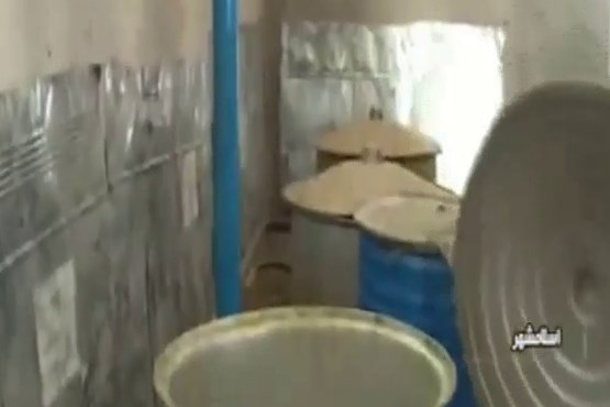 پلمپ کارگاه غیرمجاز تولید مواد آرایشی در اسلامشهر