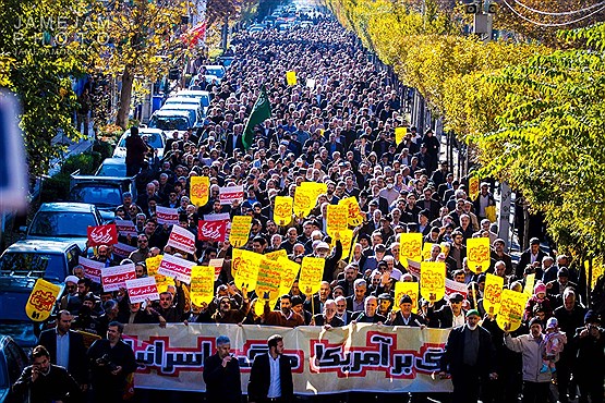 راهپیمایی ضدصهیونیستی نمازگزاران استان البرز