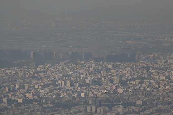 هوای تهران برای حساس ها خوب نیست +عکس