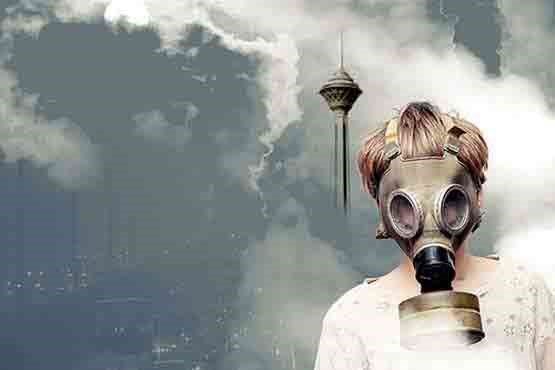 هوای پایتخت کماکان ناسالم برای گروه های حساس/نمودار شاخص آلوده ترین منطقه 22 گانه تهران