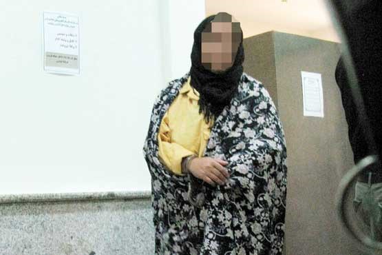 دستگیری مادر قبل از قتل