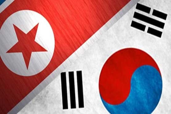 رژه دو کره در بازی‌های المپیک زمستانی ۲۰۱۸ با یک پرچم مشترک