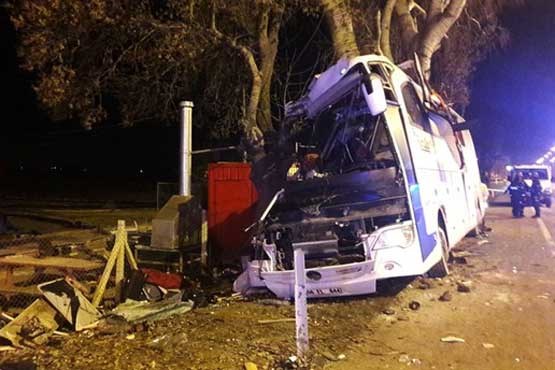 55 کشته و زخمی بر اثر تصادف اتوبوس در ترکیه