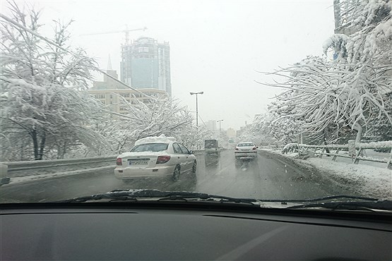 تصاویری از زمستان برفی تهران