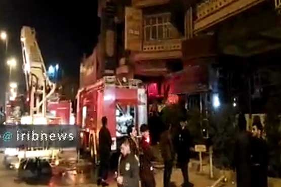 آتش سوزی هتل زائران ایرانی در نجف ۲ کشته و یک مصدوم بر جا گذاشت