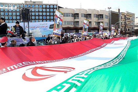 راهپیمایی 22 بهمن در تهران