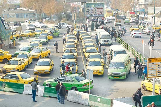 افزایش نرخ کرایه تاکسی در تهران بین ۵ تا ۱۰ درصد