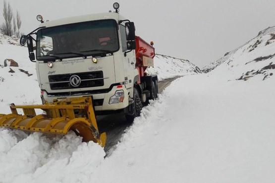 برف راه ۴۵ روستا در استان زنجان را مسدود کرد