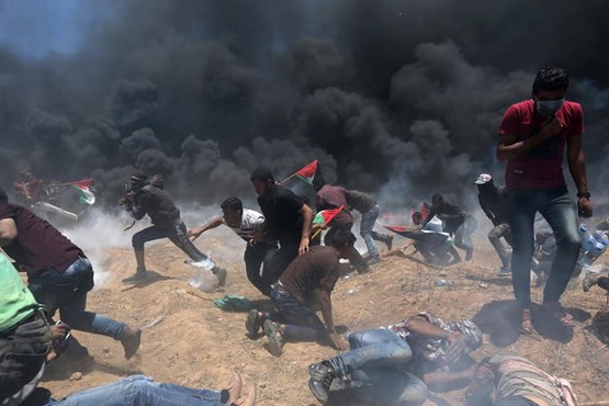 شهادت 4  فلسطینی در غزه