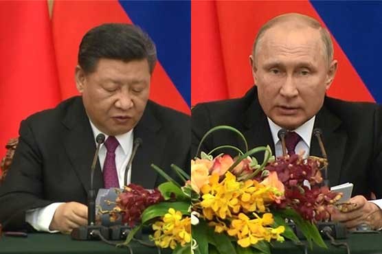 گفتگوی پوتین  با رئیس‌جمهور چین درباره برجام