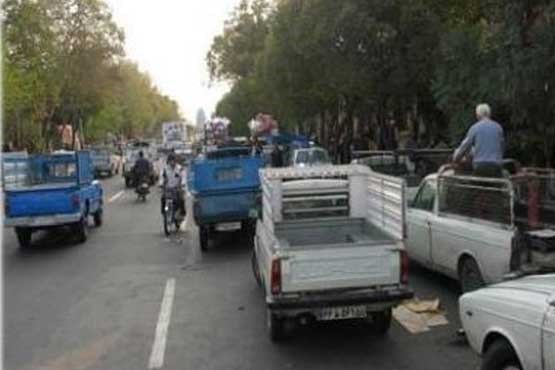 تردد وانت‌بارها در تهران ۱۳ فروردین ممنوع است