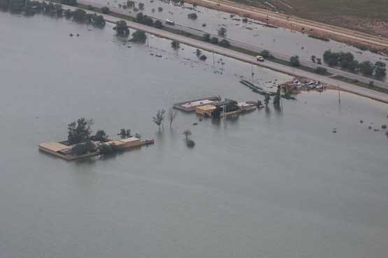 هدایت سیلاب خوزستان به رودخانه دجله