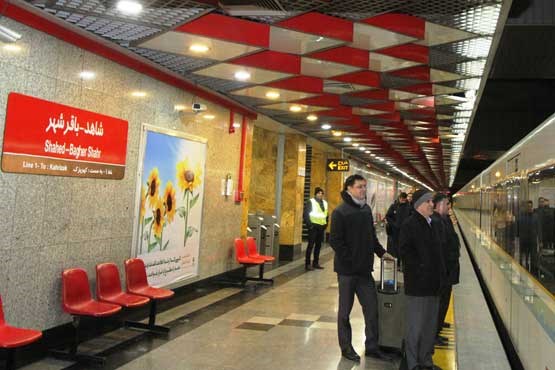 3 ایستگاه‌ مترو در روز ارتش مسافرگیری نمی‌کنند
