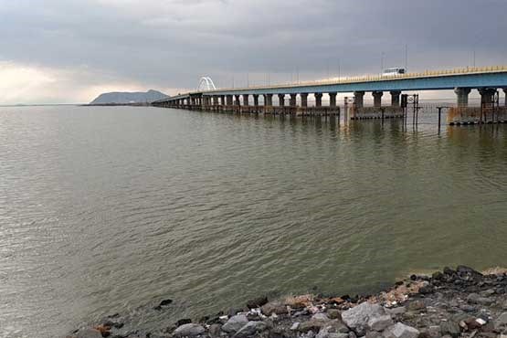 حجم آب دریاچه ارومیه بیش از ۴ میلیارد مترمکعب افزایش یافت