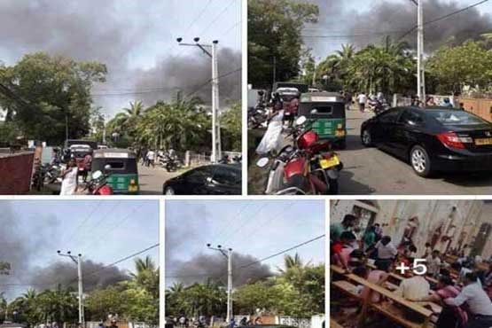 ۵۲ کشته و ۲۸۰زخمی بر اثر وقوع چندین انفجار در سریلانکا (+تصاویر)